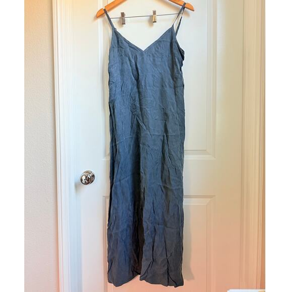 Jenni Kayne Riviera Slip Dress Charcoal Size XS Casual Lightweight Spring Summer - Picture 6 of 11